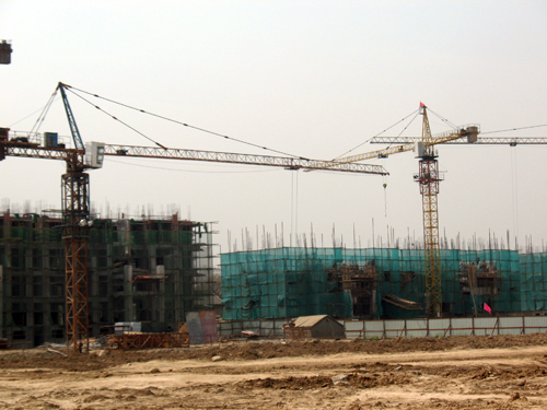 廣廈·金海灣項目一期13#、14#樓即將封頂！